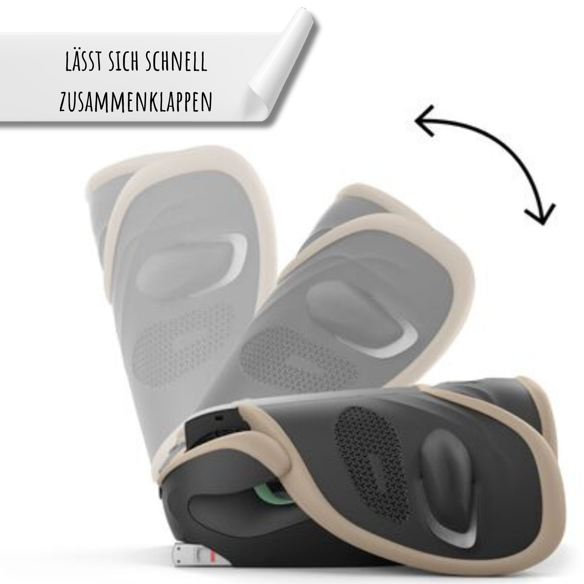 Cybex Solution G2 flexiebel faltbar